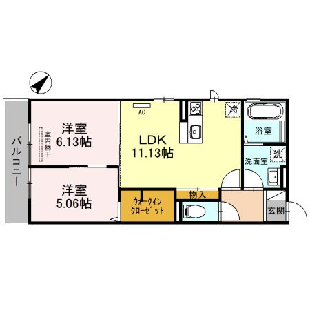 Sejour Miriiy（セジュールミリー）の間取り
