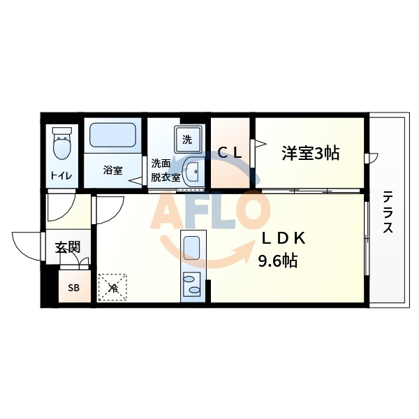 パライソの間取り|パライソ　間取り