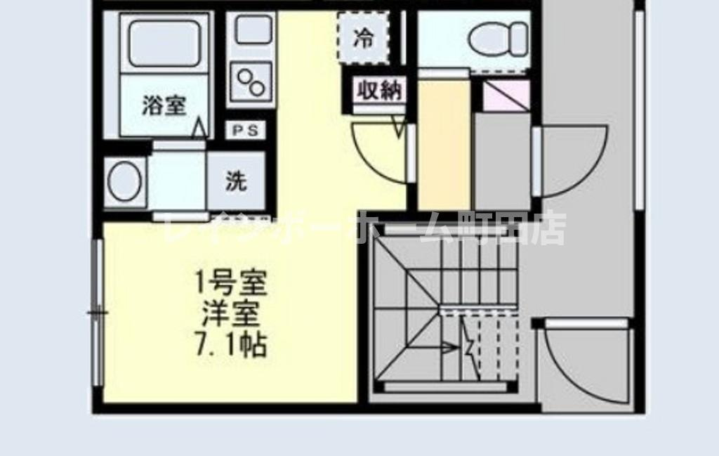 Sherine※初期費用分割後払いサービス利用可能物件の間取り