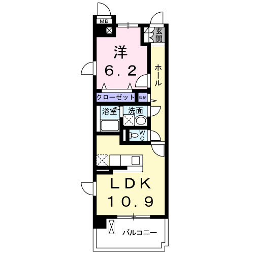 セレッソの間取り