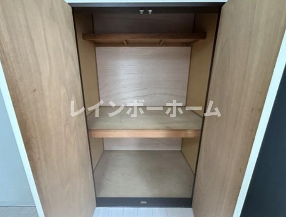 南柏パインヒル１号棟　仲介手数料（賃料の1.10ヵ月）の50％OFF対象物件！の収納|こまごまとしたものを収納できそうですね