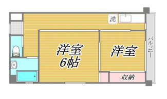 【間取り】 | シャンブルドット元住吉 | 間取りです。