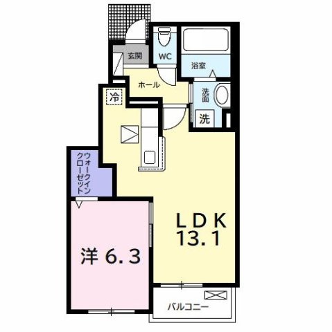 【間取り】 | サンヴェール　蔵波　２
