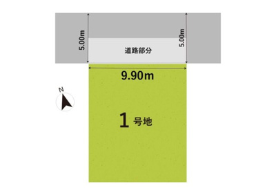 【区画図】 | 大津市茶戸町8-18　新築戸建