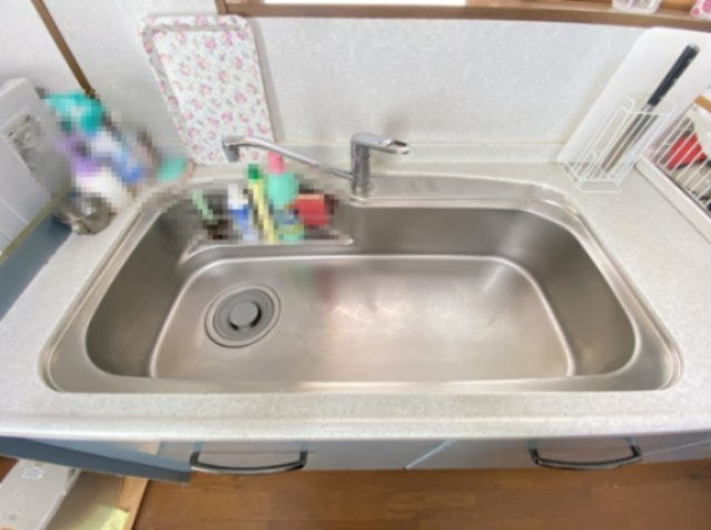 【キッチン】 | 上益城郡御船町辺田見 | ※AIによる家具消し加工を施しています
