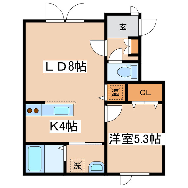 Colline（コリーヌ）の間取り