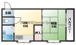 【間取り】 | 新星ビル布施