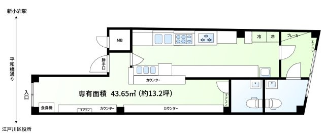 エトワールKの間取り