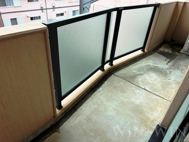 サン・フォレスト A棟のバルコニー