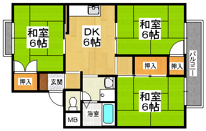 【間取り】 | シャルムバレー | シャルムバレイ(Good Home)