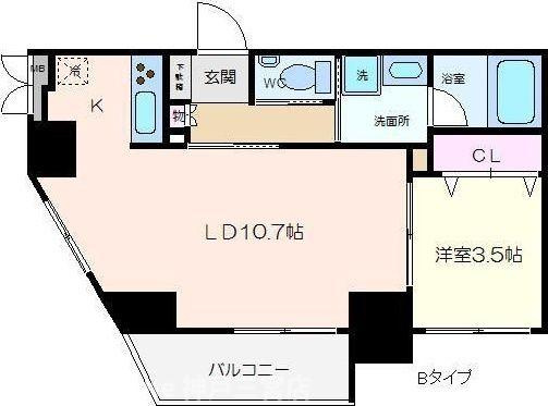 STELLA LUCE 北野坂の間取り