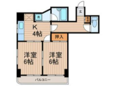 ルミエール北斎の間取り