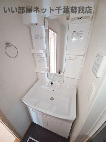 フォレスト　Ｎの洗面所|広い洗面スペース
