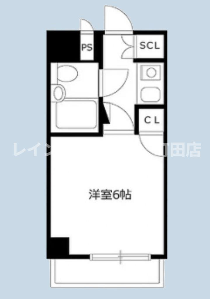 ホーユウコンフォルト大和中央※初期費用分割あと払いサービス利用可能物件の間取り