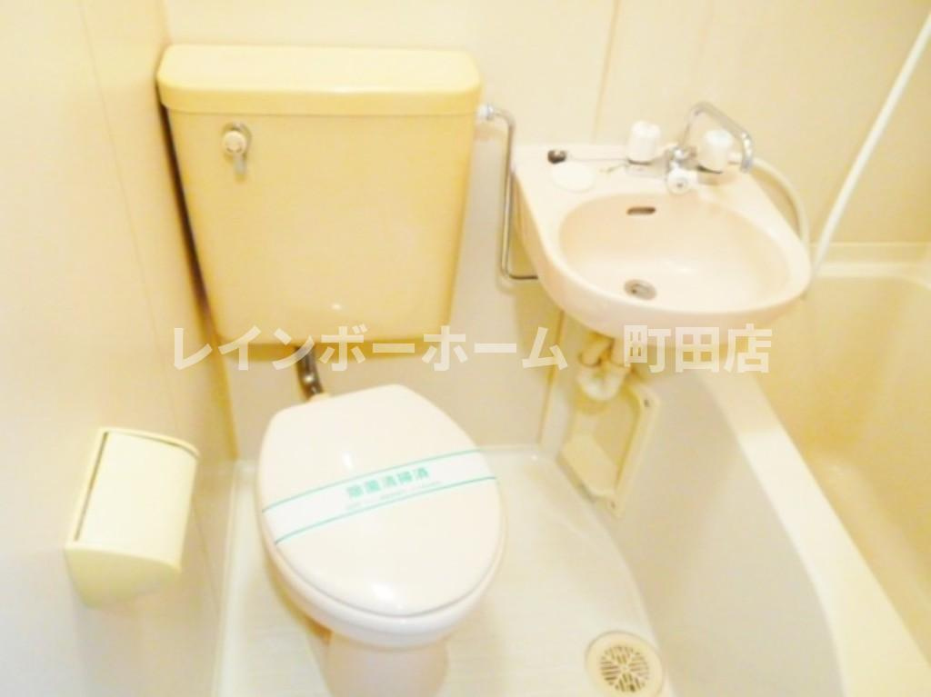 ホーユウコンフォルト大和中央※初期費用分割あと払いサービス利用可能物件のトイレ