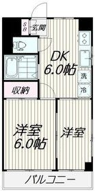 コーポエトワールの間取り|間取りです。