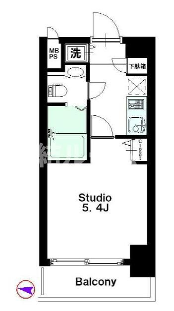 練馬区豊玉北５丁目の賃貸マンションの間取り