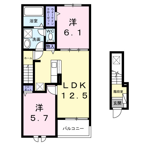 リンナラの間取り|間取図