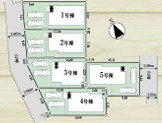 『八王子市新築戸建て』八王子市犬目町294-10【仲介手数料無料】　３期の区画図|～仲介手数料無料☆八王子ひなた不動産～八王子市犬目町　新築戸建て