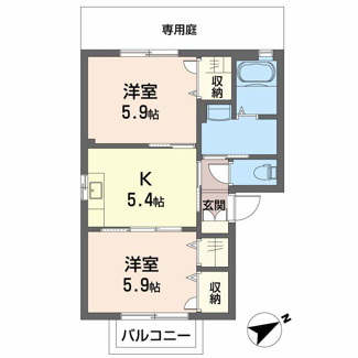 【間取り】 | シャーメゾンナカシマ
