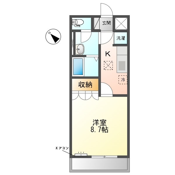 【仲介手数料：50％OFF】対象物件！の間取り