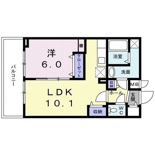 グランツ　スエヒロの間取り