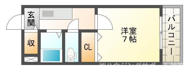サンシャⅡの間取り