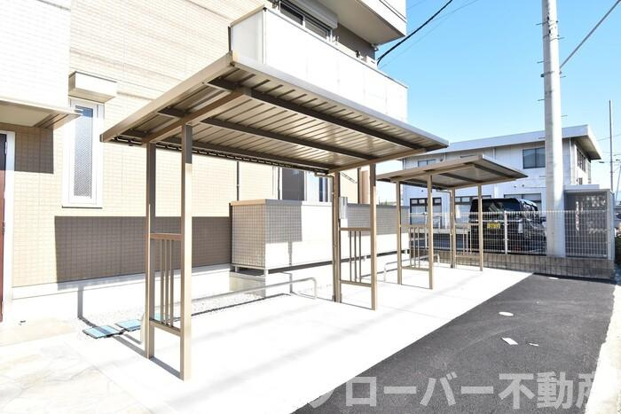 リビエールⅡのその他共用部分|駐輪場
