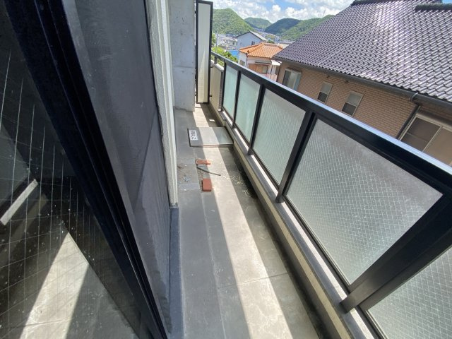 ベアード水上のバルコニー
