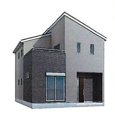 【仲介手数料無料】新築戸建　深谷市国済寺473-5（全1棟）の外観パース