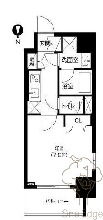 アーバネックス梅田西の間取り