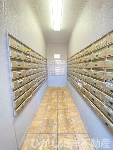 ダイアパレスグランデージ湘南平塚の設備|郵便受け