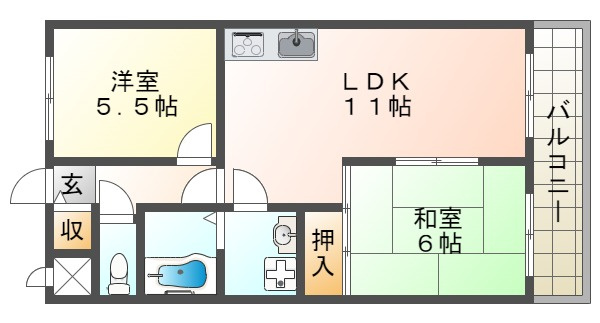グランセリオ西神戸の間取り