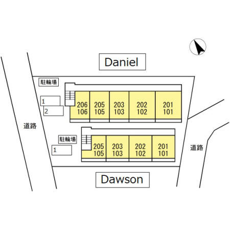 【区画図】 | Daniel(ダニエル)