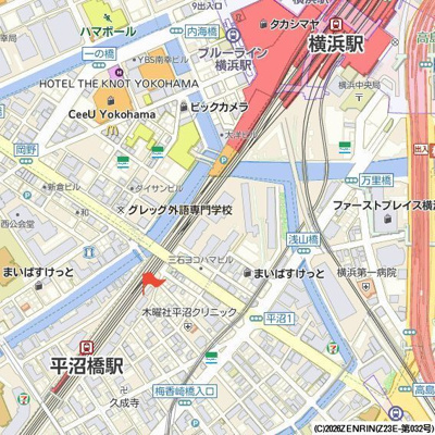 【地図】 | プライマル横濱平沼橋