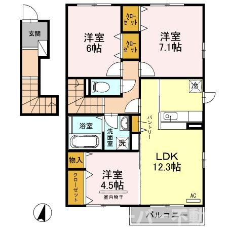 ボア ソルテの間取り