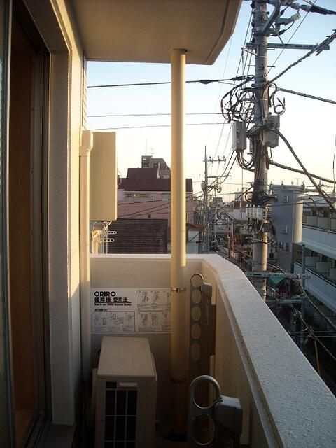 スタービレ豊町のバルコニー