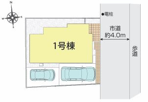 【区画図】 | ご家族様のプライベート空間が確保できる素敵な間取りです。また敷地ゆったりですので、おうち時間を楽しむのにもぴったりですね♪