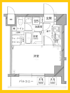 【間取り】 | グリフィン横浜・戸部駅前