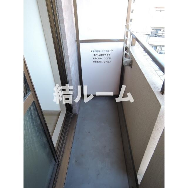 練馬区豊玉上２丁目の賃貸マンションのバルコニー