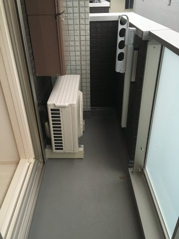 クリア南砂のバルコニー