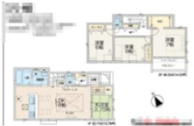 『八王子市新築戸建て』八王子市犬目町294-10【仲介手数料無料】　３期の間取り|～仲介手数料無料☆八王子ひなた不動産～八王子市犬目町　新築戸建て