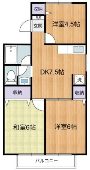 ＳＴコーポⅡの間取り
