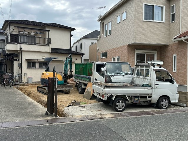 明石市大久保町大窪　新築戸建ての外観