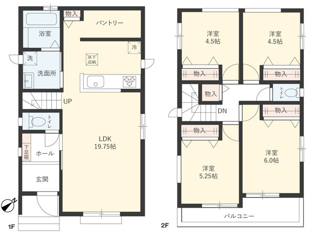 Ｓｕｍａｉ－ｔｏさいたま市西区指扇03の間取り