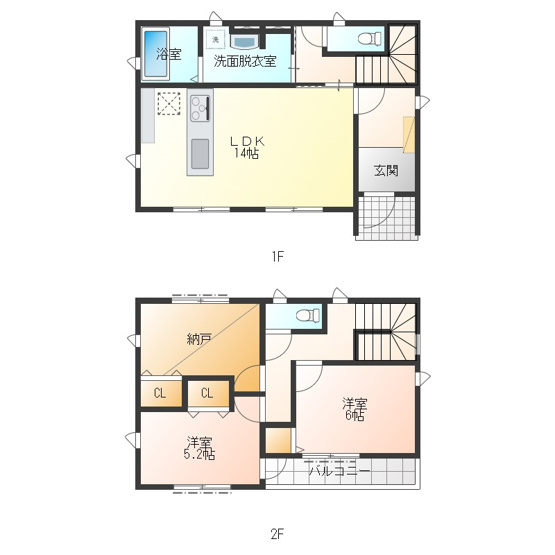 【間取り】 | 富士市松岡　中古戸建て　全1棟