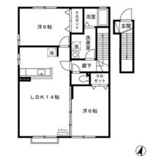 【間取り】 | グランモア泉野Ⅱ