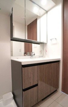 台東区蔵前４丁目の賃貸マンションの洗面所