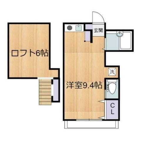 サンパル東伏見の間取り