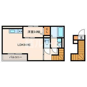 板橋区上板橋２丁目のアパートの間取り